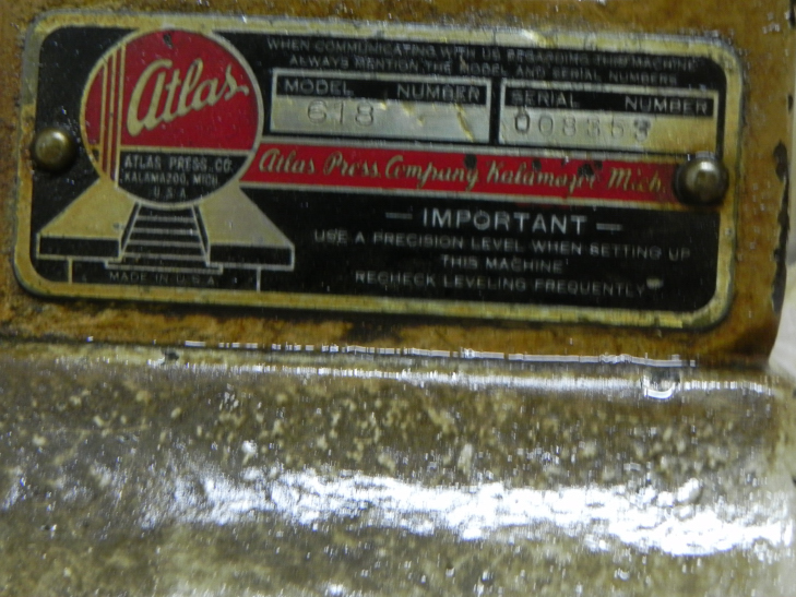 Atlas 618 Lathe